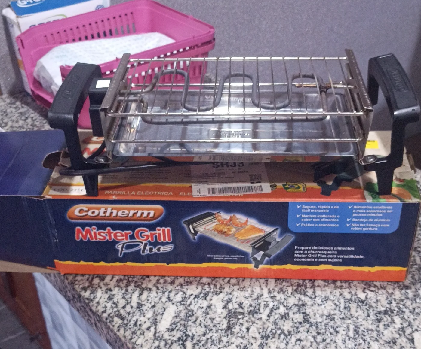 🔥 CHURRASQUEIRA ELÉTRICA COTHERM MISTER GRILL PLUS – 1100W 🔥