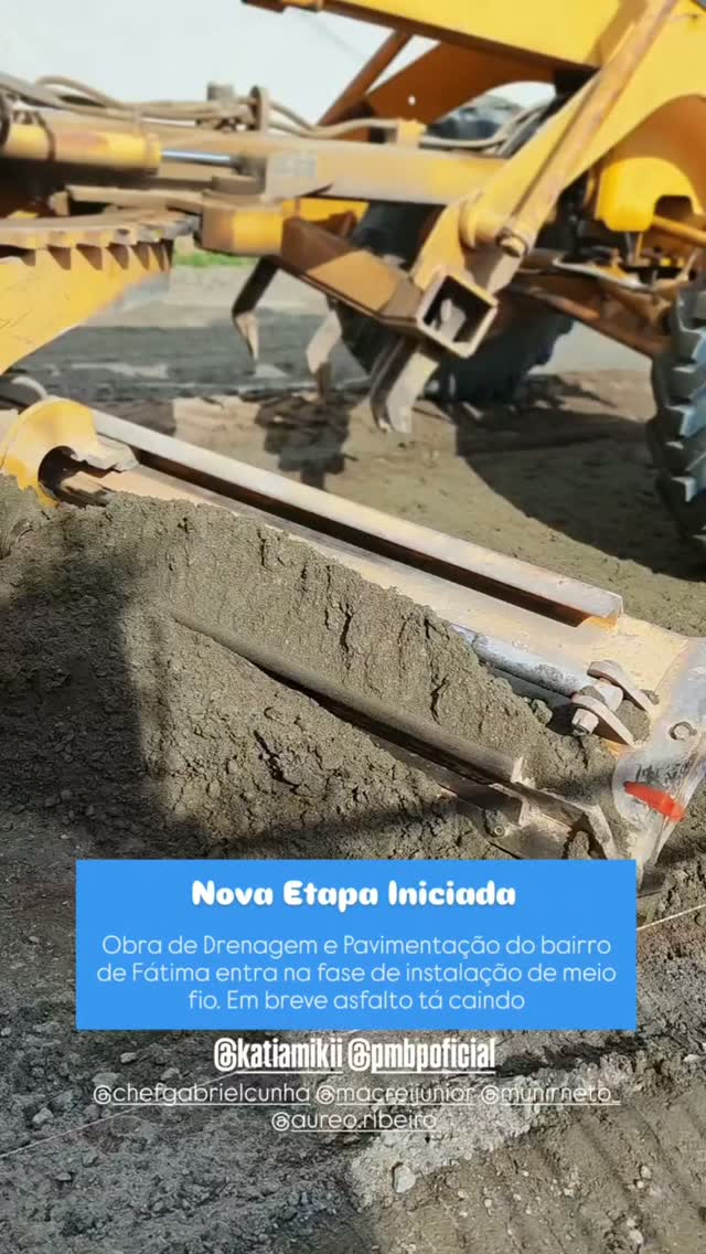 🚧✨ O Distrito Califórnia e o bairro de Fátima seguem avançando!

As obras de infraestru…